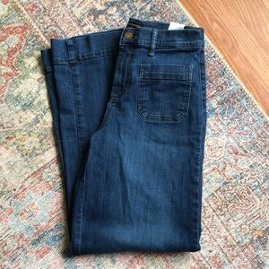 Wide leg trousers- high rise wide leg